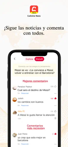 Captura 4 Cashzine: Hot Buzz Break News iphone