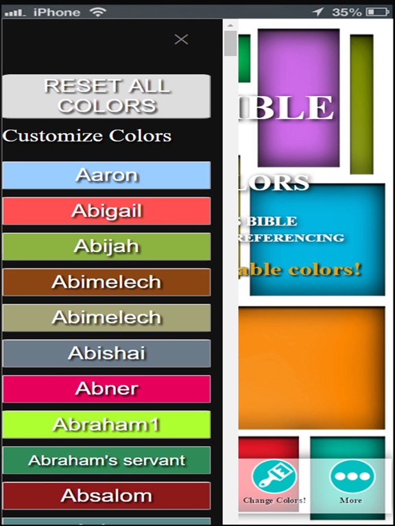 Screenshot #5 pour Get it - Bible of Many Colors