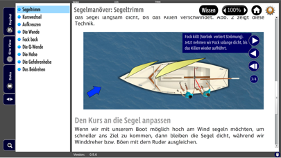 Segelschein Binnen Screenshot