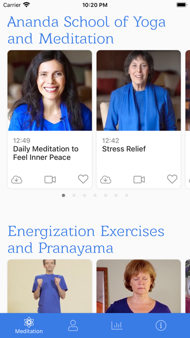 Ananda Meditation Screenshot