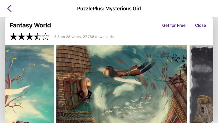 Jigsaw Puzzles Mysterious Girl screenshot-9