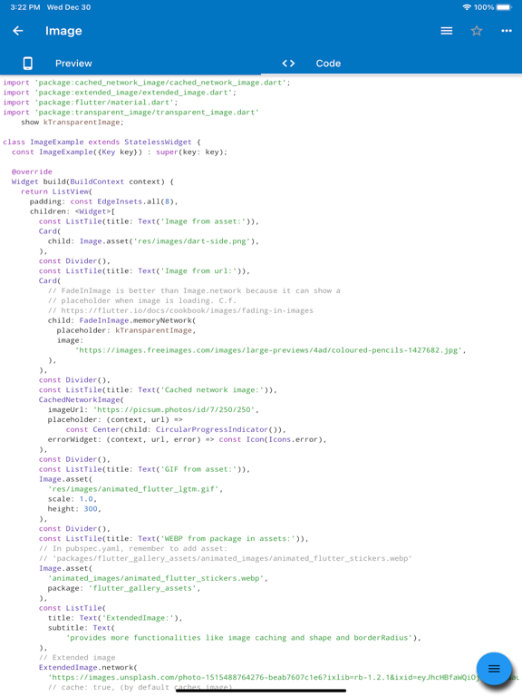 Screenshot #6 pour Flutter Catalog