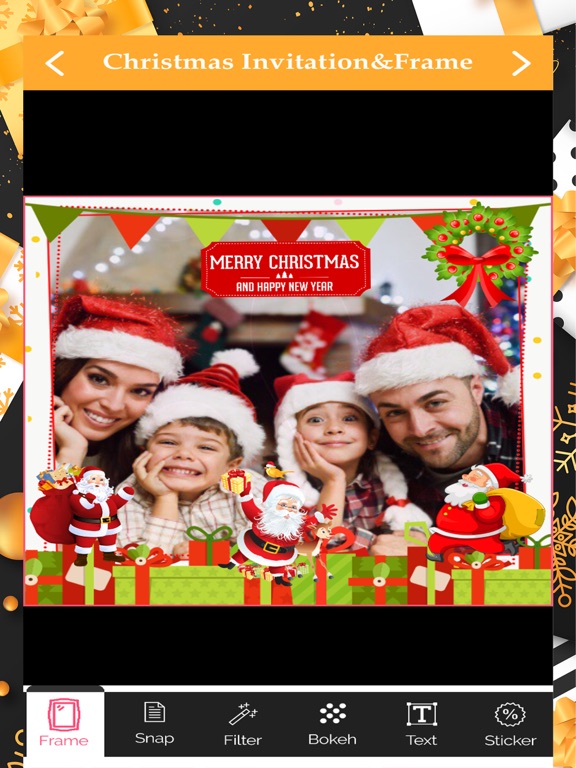 Screenshot #5 pour Christmas Invitation & Frame