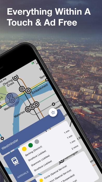 Tube Mapper: A London Tube Map Screenshot