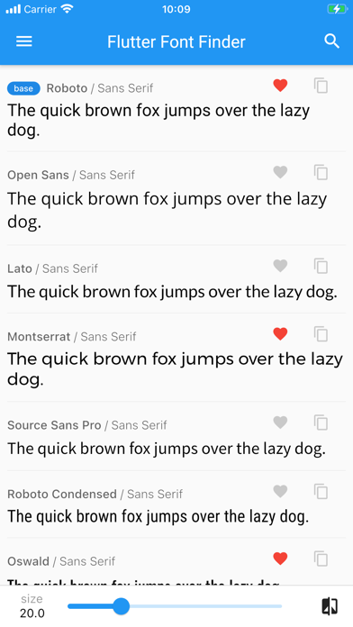 Flutter Font Finderのおすすめ画像1