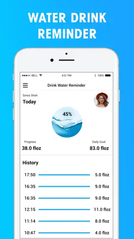 Game screenshot H2O : Drink Water Reminder Pro mod apk