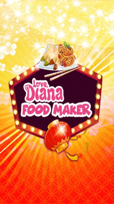 Diana Love - Food Maker Screenshot
