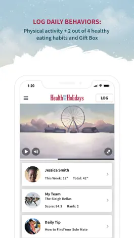 Game screenshot Health for the Holidays apk