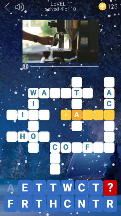 Frosty Crosswords Screenshot