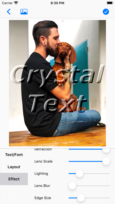 Crystal Text Screenshots