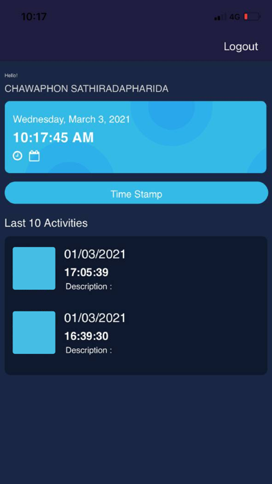 smart ta - time attendance Screenshot