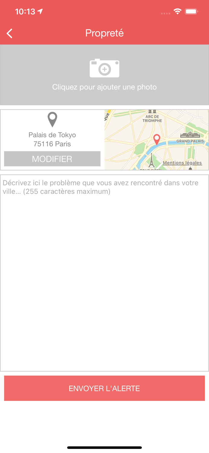 Signalement Courbevoie