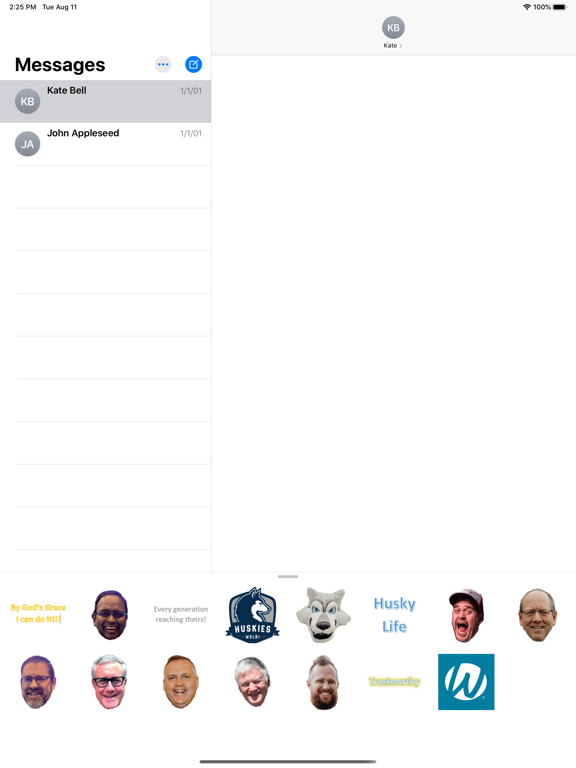 Screenshot #4 pour Word of Life Stickers