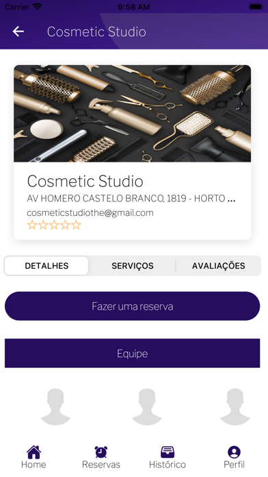 Avante Salões e Barbearias Screenshot