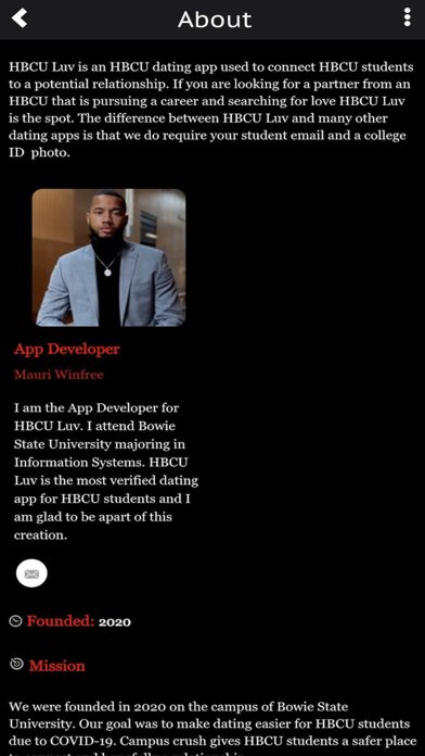 HBCU LUV Screenshot