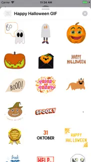 happy halloween gif iphone screenshot 2
