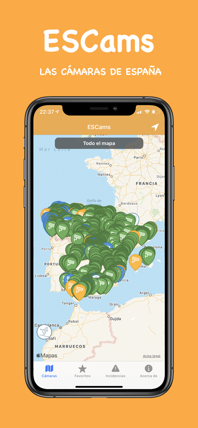 ESCams - The cameras of Spain
