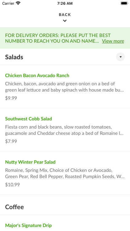 Major Bean Coffee & Sandwich