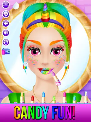 Imágen 3 Rainbow Unicorn Candy Salon iphone