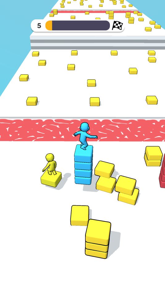 #3. Stack And Run! (iOS) 来自: Nomadic Bear Games