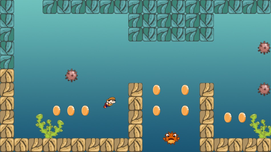 #4. Super Fabio Go : Jump and Run (iOS) 由: Rafal Swiech