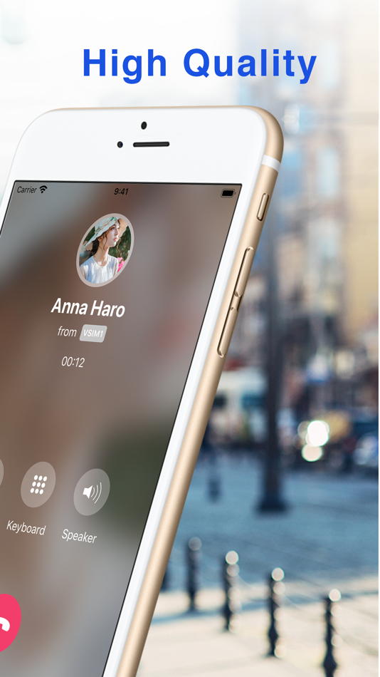 #2. VCall - WiFi Calls & Texts (iOS) 由: 娅 卢
