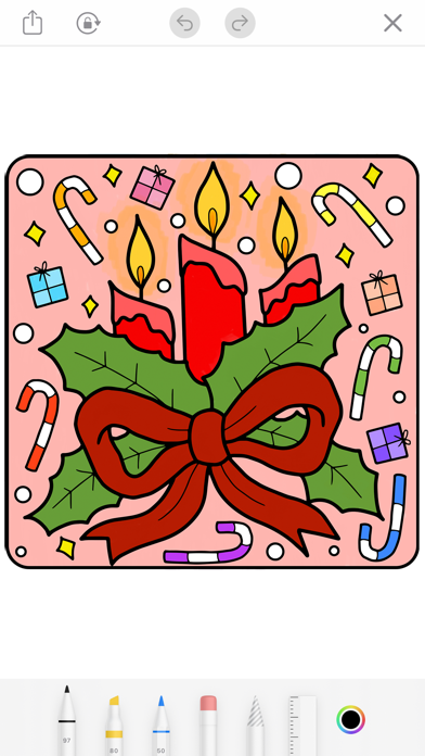 Coloring Christmas Book Screenshot