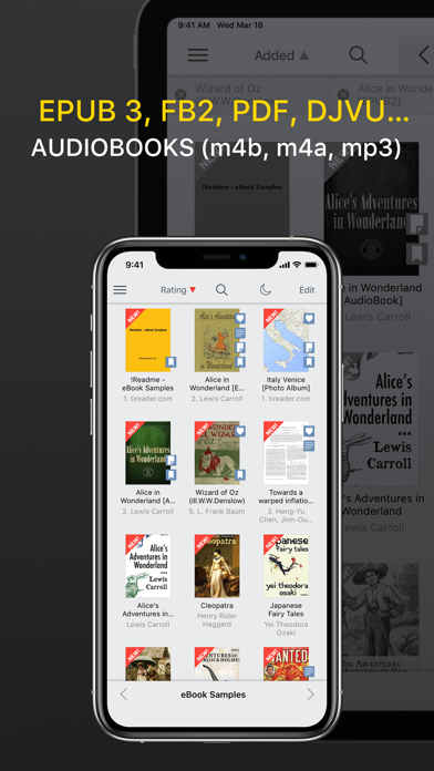 tiReader: eBook Reader Screenshot