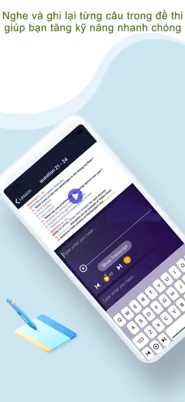 Game screenshot IELTS Listen & rewrite mod apk