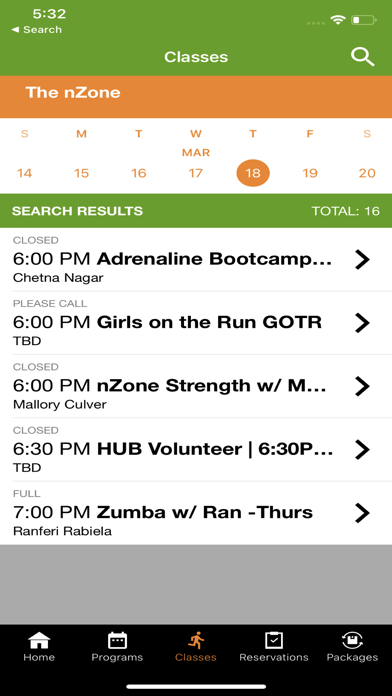 The nZone Screenshot