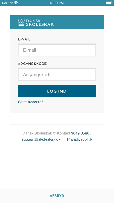 Dansk Skoleskak Screenshot