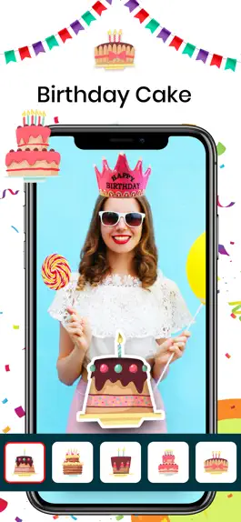 Game screenshot Birthday Stickers & Frames hack