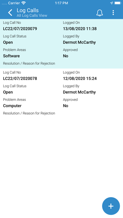Screenshot #2 pour Forsa Logcall
