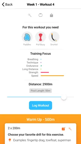 Game screenshot Swim Coach - Workout App hack