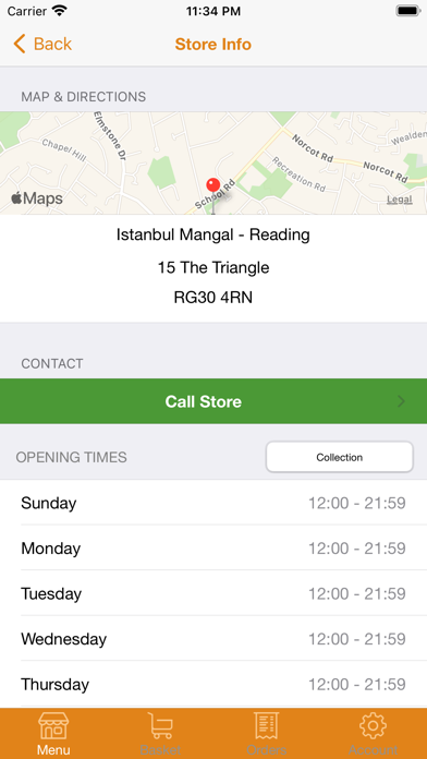 Istanbul Mangal - Reading Screenshot