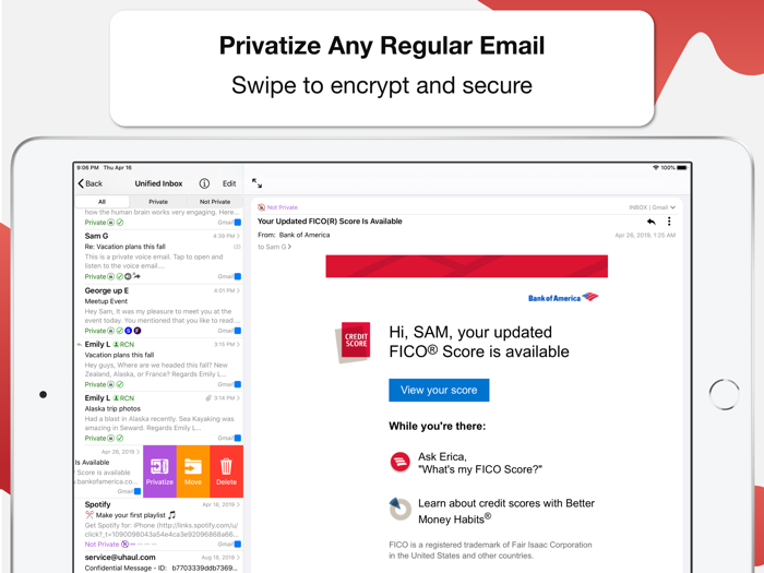 EPRIVO Mail - Encrypted Email