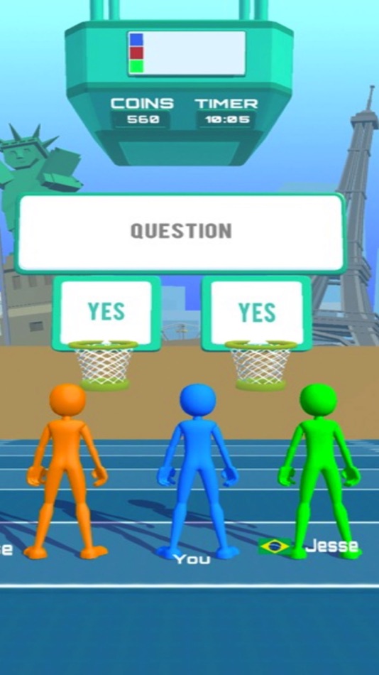 #3. Trivia.io : basket battle (iOS) 由: OUAZ GAMES