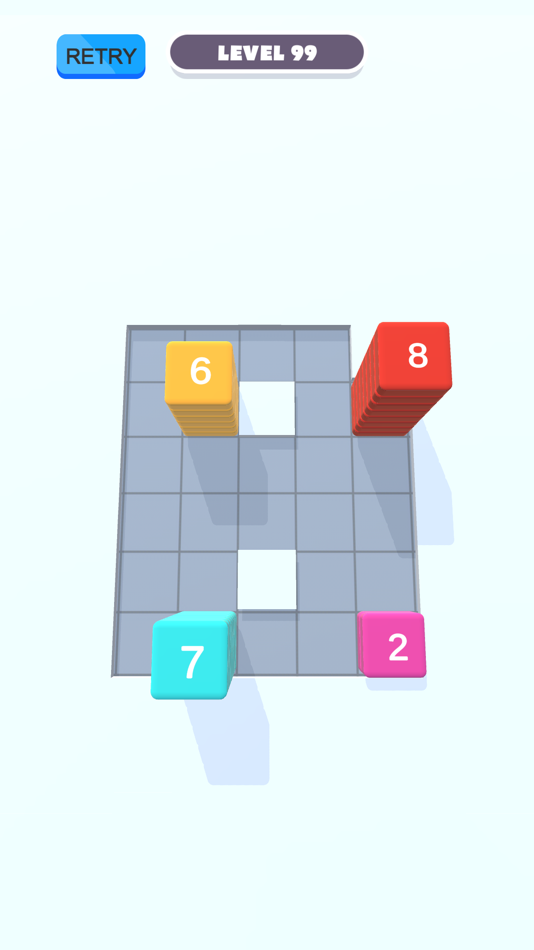 #6. Stack Blocks: Amaze (iOS) 由: Moso Games