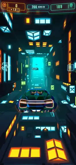 Game screenshot Neon Flytron: Cyberpunk Flight mod apk