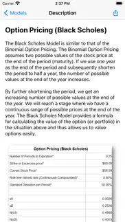 finance spreadsheet models iphone screenshot 2