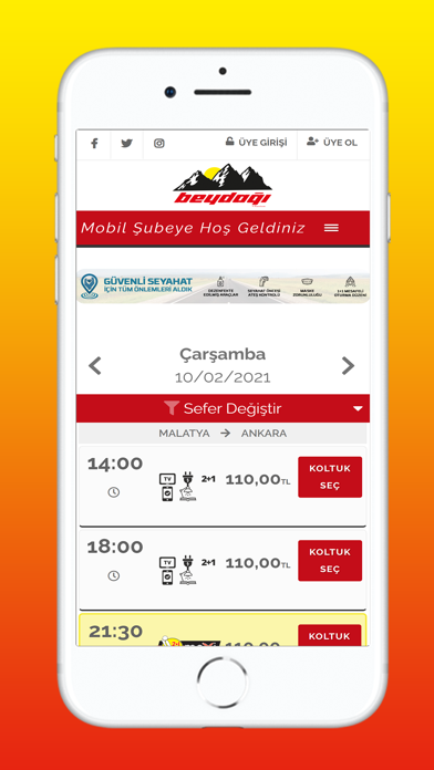 Beydağı Turizm Malatya Screenshot