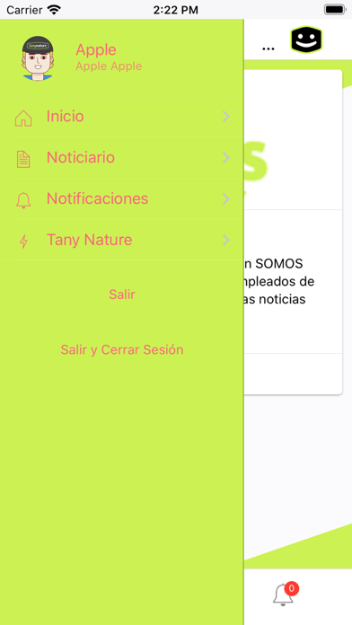 SOMOS TANY NATURE Screenshot