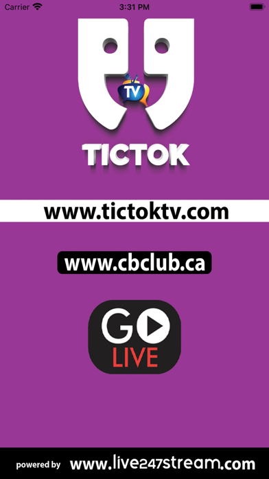 TicTok TV Screenshot