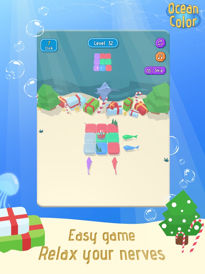 Ocean Color -Shooting Ball