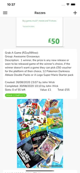 Game screenshot RaffleHub mod apk