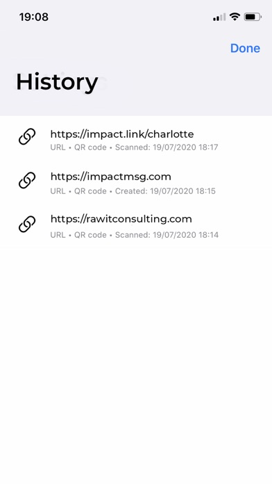 Screenshot #2 pour QR code Pro +