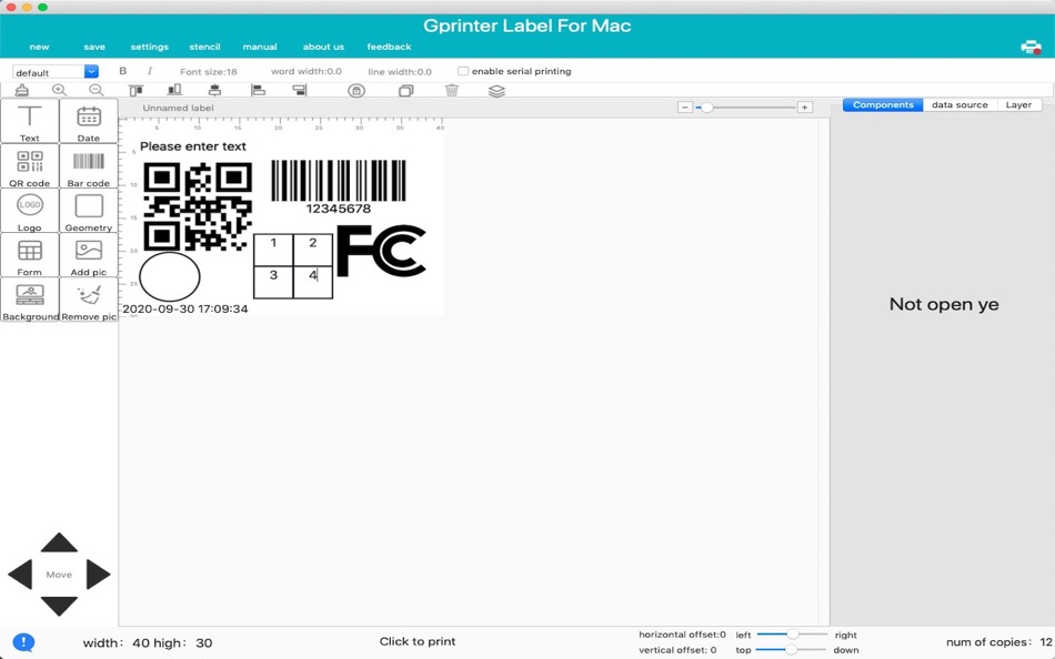 #1. GPLabel (macOS) 게시자: Zhuhai Haosheng Label Printer Co.,ltd.