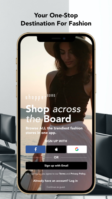ShopperBoard Fashion Shopping Screenshot