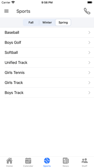 Edgewood Mustangs Athletics Screenshot