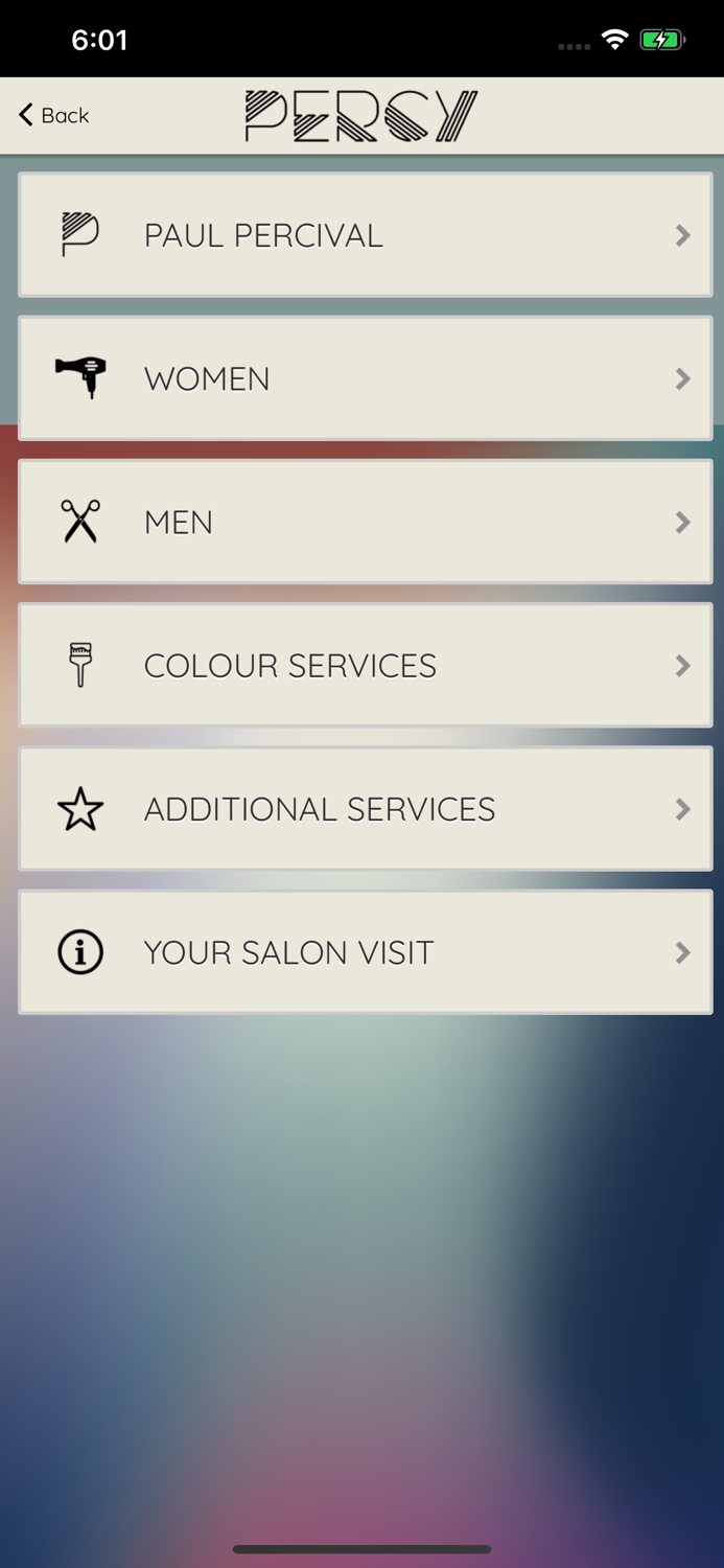 Percy and Reed Salon